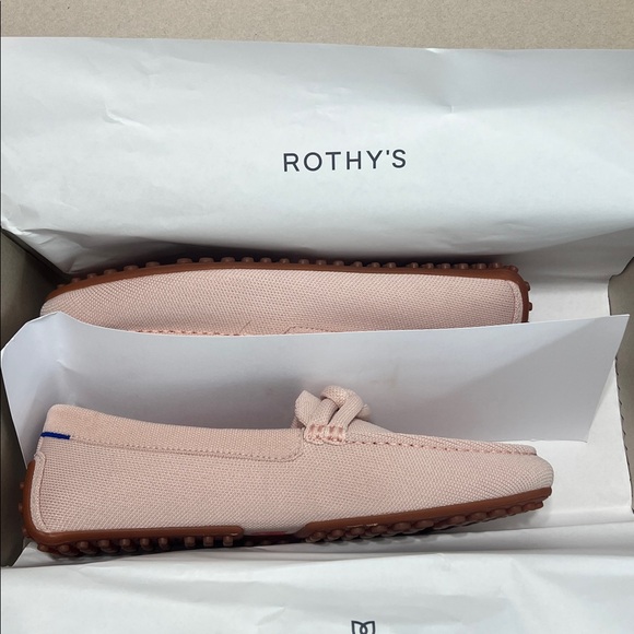 Rothy’s The Braid Driver Loafer Cakepop Pink Size 12.5 NIB Sustainable Knit - Picture 10 of 12